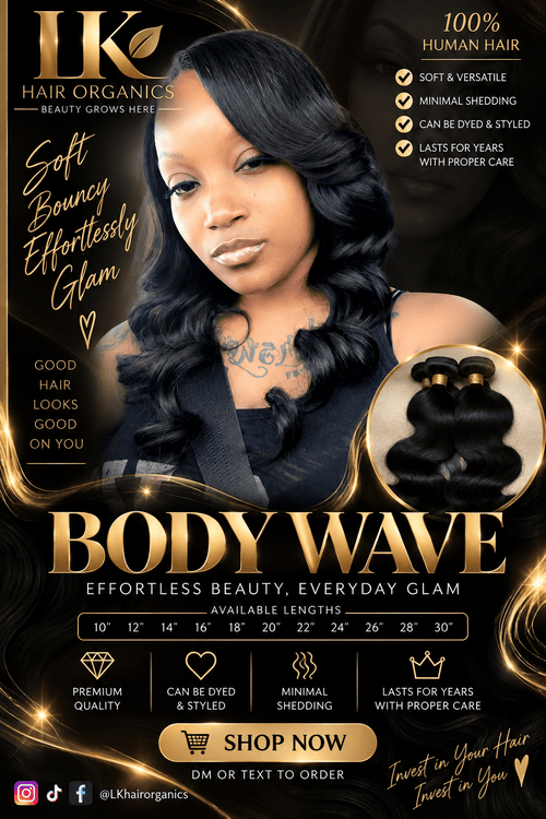 Homecoming Special – 4 Body Wave Bundles - LK Hair Organics